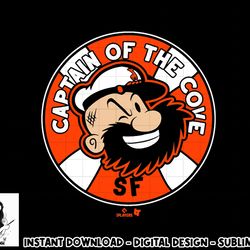 Officially Licensed Brandon Belt - Captain of the Cove  png, sublimation