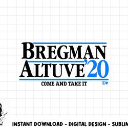 officially licensed bregman & altuve - bregman altuve 2020  png, sublimation