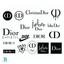 dior bundle svg, dior svg, dior logo svg, christian dior svg