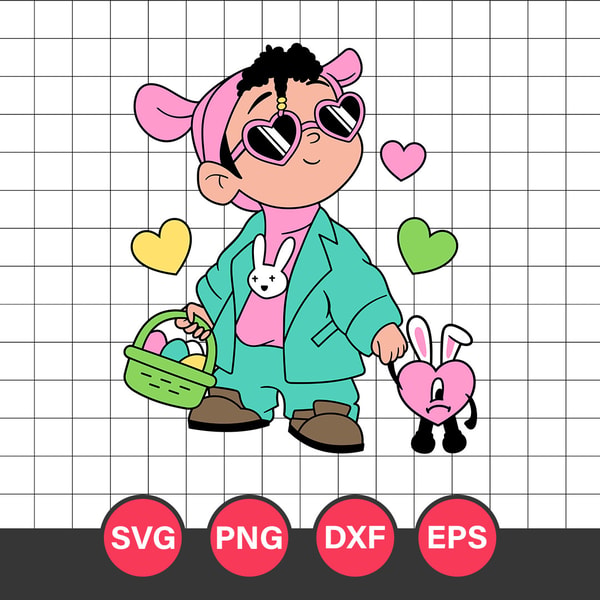Baby Benito Easter Svg, Easter Bunny Svg, Bad Bunny, Happy E - Inspire ...