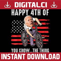 joe biden falling off his bicycle funny 4th of july us flag memorial day, american flag, independence day png file