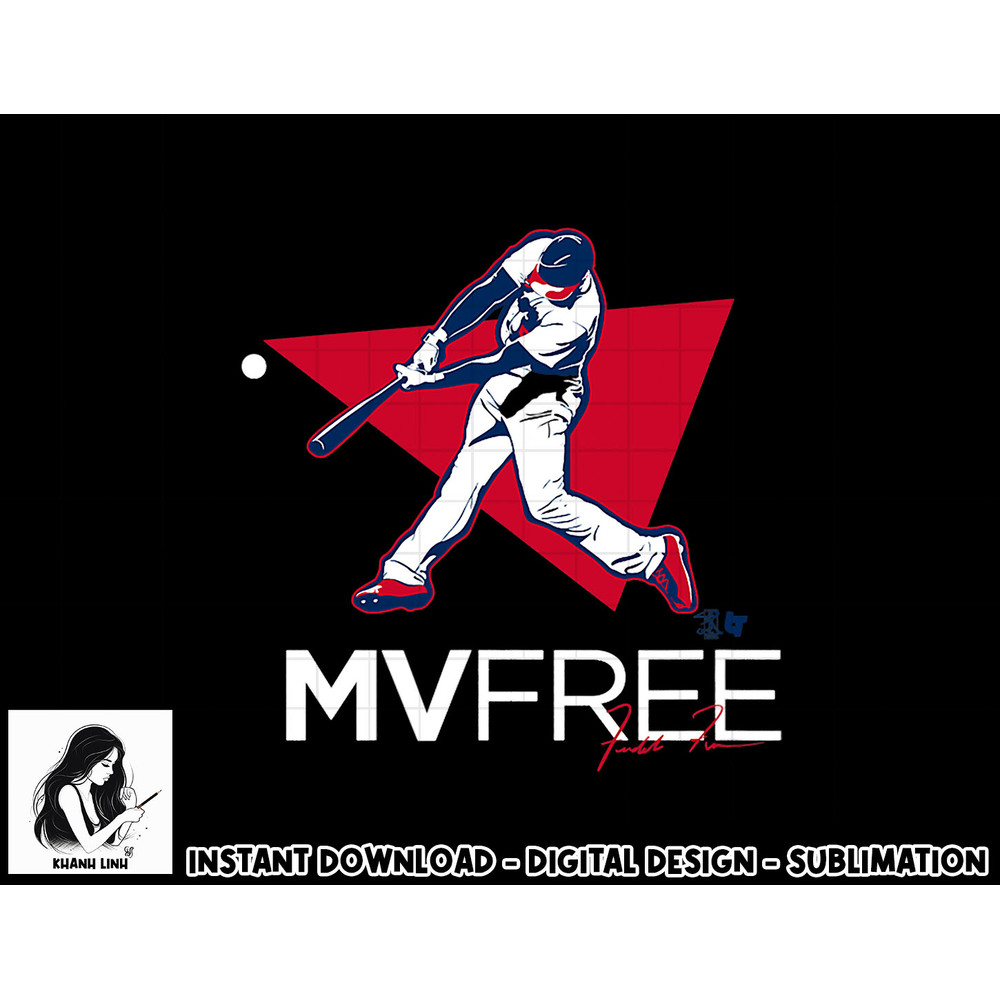 Officially Licensed Freddie Freeman - MVFree png, sublimation.jpg