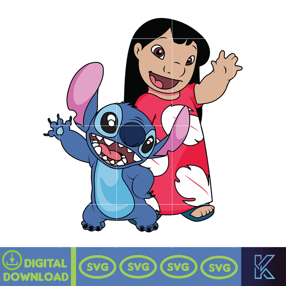 Lilo And Stitch SVG Cut File Lilo Stitch Stitch SVG Stitch Instant Download (1).jpg