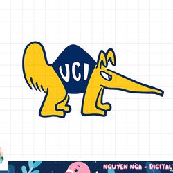 cal irvine anteaters icon logo officially licensed navy  png, sublimation
