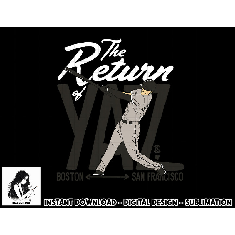 Officially Licensed Mike Yastrzemski - Return Of Yaz png, sublimation.jpg