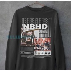 vintage bootleg inspired sweatshirt | graphic unisex crewneck | the neighbourhood - hard to imagine sweatshirt, nbhd clo