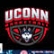 Connecticut Huskies Basketball Dribble Navy  png, sublimation.jpg