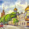 «Самара. Улица Фрунзе», 15х21 см, бумага, смеш. техника, 2016 г..jpg