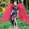 adult wings costume, Hawks costume, red angel wings, devil wings, final fantasy, articulating wings, anime cosplay wings, moving anime wings, movable wings, my