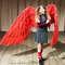 adult wings costume, Hawks costume, red angel wings, devil wings, final fantasy, articulating wings, anime cosplay wings, moving anime wings, movable wings, my