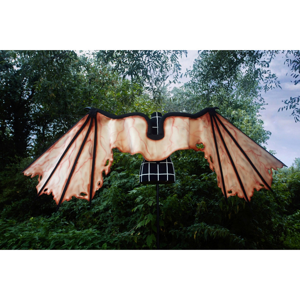 halloween outlook, Jeepers Creepers wings, halloween costume, devil wings, halloween accessory, horror wings cosplay, anime cosplay wings, Jeepers Creepers, Vam