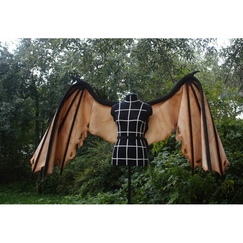 halloween outlook, Jeepers Creepers wings, halloween costume, devil wings, halloween accessory, horror wings cosplay, anime cosplay wings, Jeepers Creepers, Vam