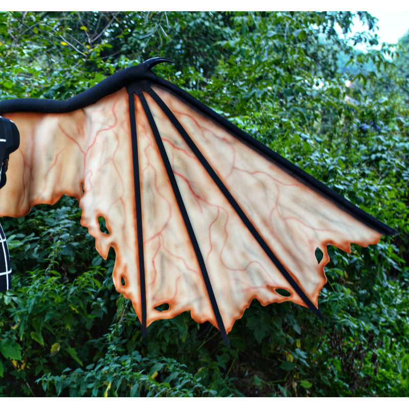 halloween outlook, Jeepers Creepers wings, halloween costume, devil wings, halloween accessory, horror wings cosplay, anime cosplay wings, Jeepers Creepers, Vam