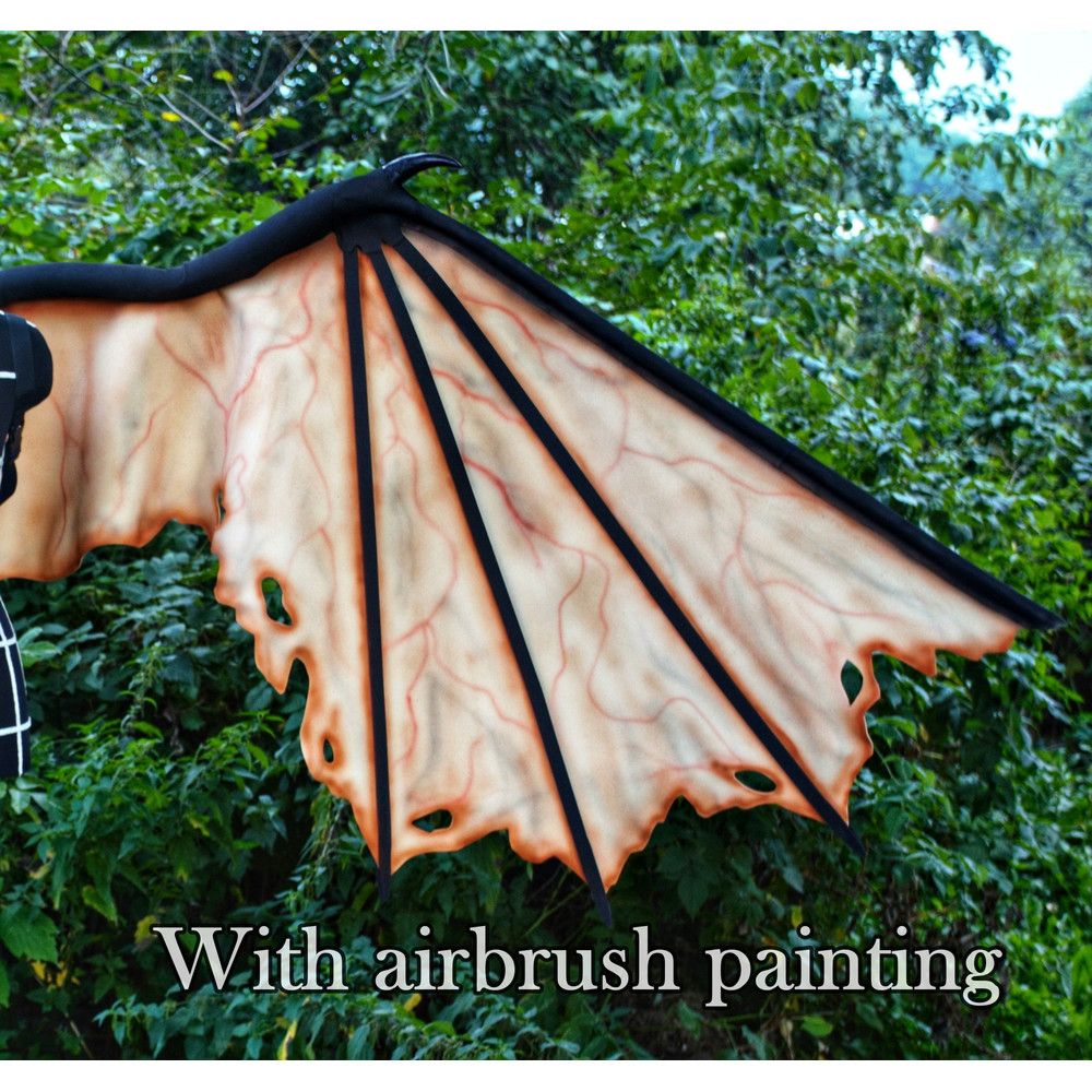 halloween outlook, Jeepers Creepers wings, halloween costume, devil wings, halloween accessory, horror wings cosplay, anime cosplay wings, Jeepers Creepers, Vam