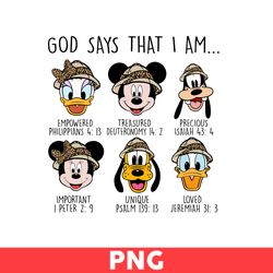 Vintage God Says That I Am Svg, Magical Kingdom Svg, Mickey Mouse Svg, Mickey And Friends Svg, Disney Svg - Digital File