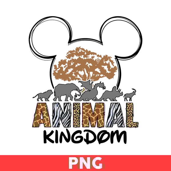 Animal Kingdom Png, Mickey Mouse Png, Animal Png, Magical Ki - Inspire ...