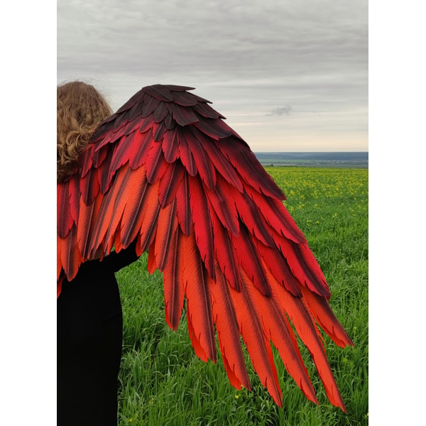 Firebird Angels Large movable Phoenix Firebird Cosplay Costume wings/wings o | Inspire ...