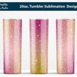 maroon olive sparkle glitter tumbler wrap