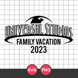 Universal Studios Famly Vacation 2023 Svg, Harry Potter Svg, Harry Potter Cricut Svg, Png Digital File