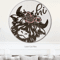 Highland Cow SVG Laser Cut Files Rose Cow SVG Door Hanger SVG Glowforge Files 2.png