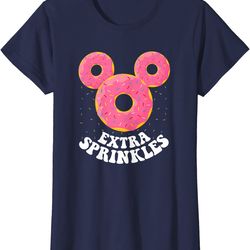 disney mickey mouse donut ears extra sprinkles png print design, png design, instant download