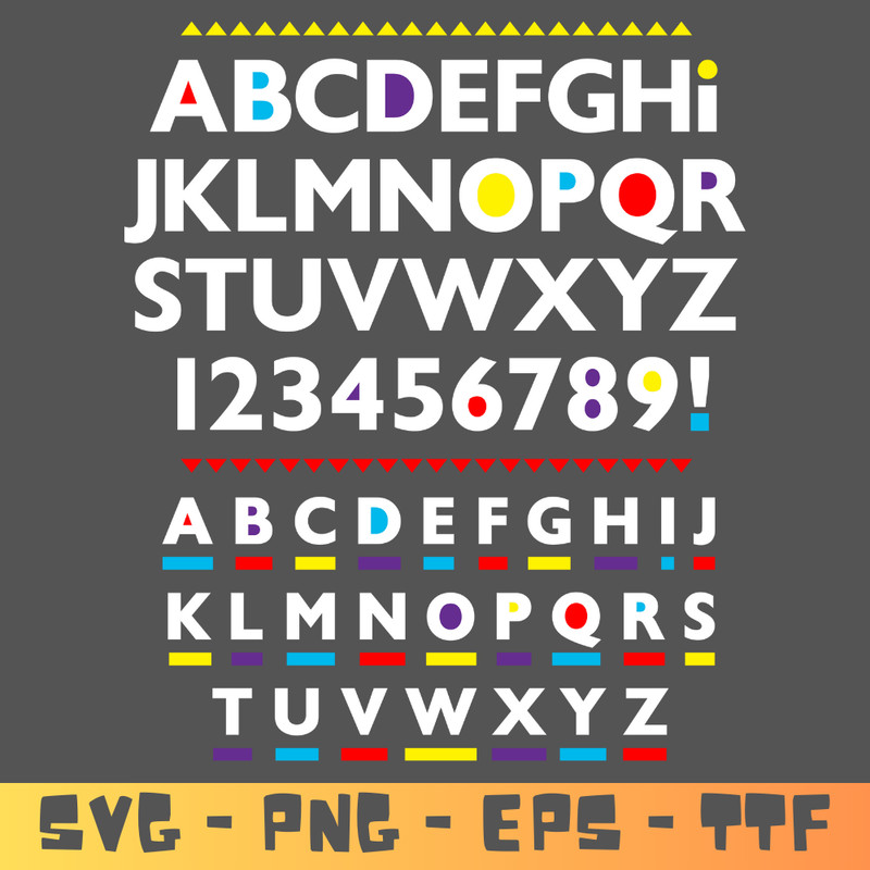martin show fonts svg .png