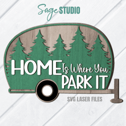 camper door sign svg | laser cut files | camping svg | adventure svg | camper door hanger svg | glowforge files