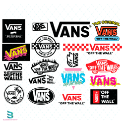 vans logo bundle svg, vans svg, vans off the wall