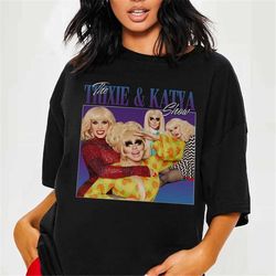 trixie & katya vintage tshirt | trixie and katya shirt | trixie katya homage shirt | trixie and katya bootleg shirt