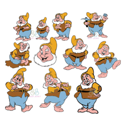 dwarfs bundle svg, disney svg, seven dwarfs svg, snow white svg, trending svg
