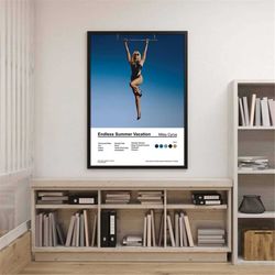 miley cyrus poster | miley cyrus endless summer vacation album poster | miley cyrus album poster | miley cyrus flower po