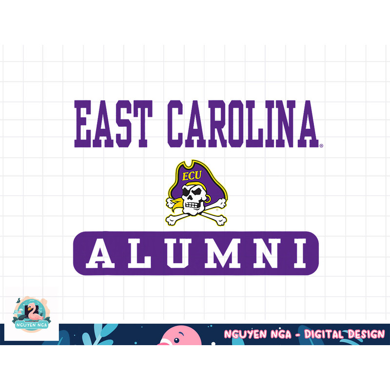 East Carolina Pirates Alumni Logo Officially Licensed png, sublimation.jpg