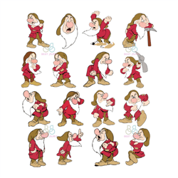 grumpy bundle svg, disney svg, seven dwarfs svg, snow white svg, trending svg