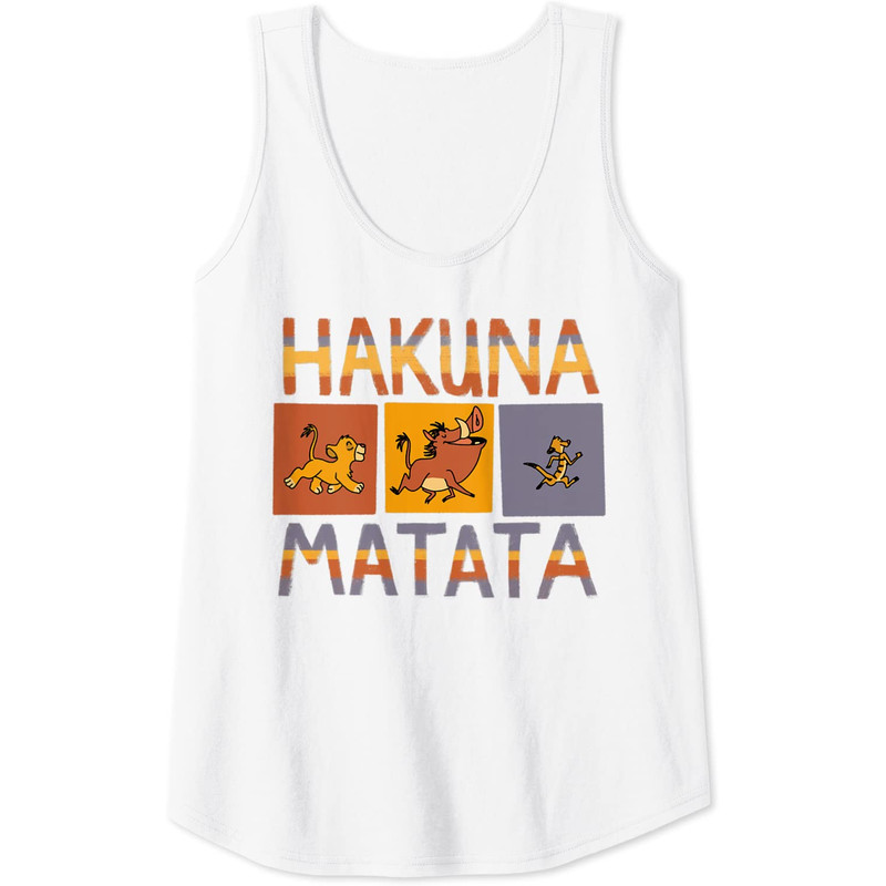 Disney The Lion King Hakuna Matata Solid Blocks Tank Top 4.jpg