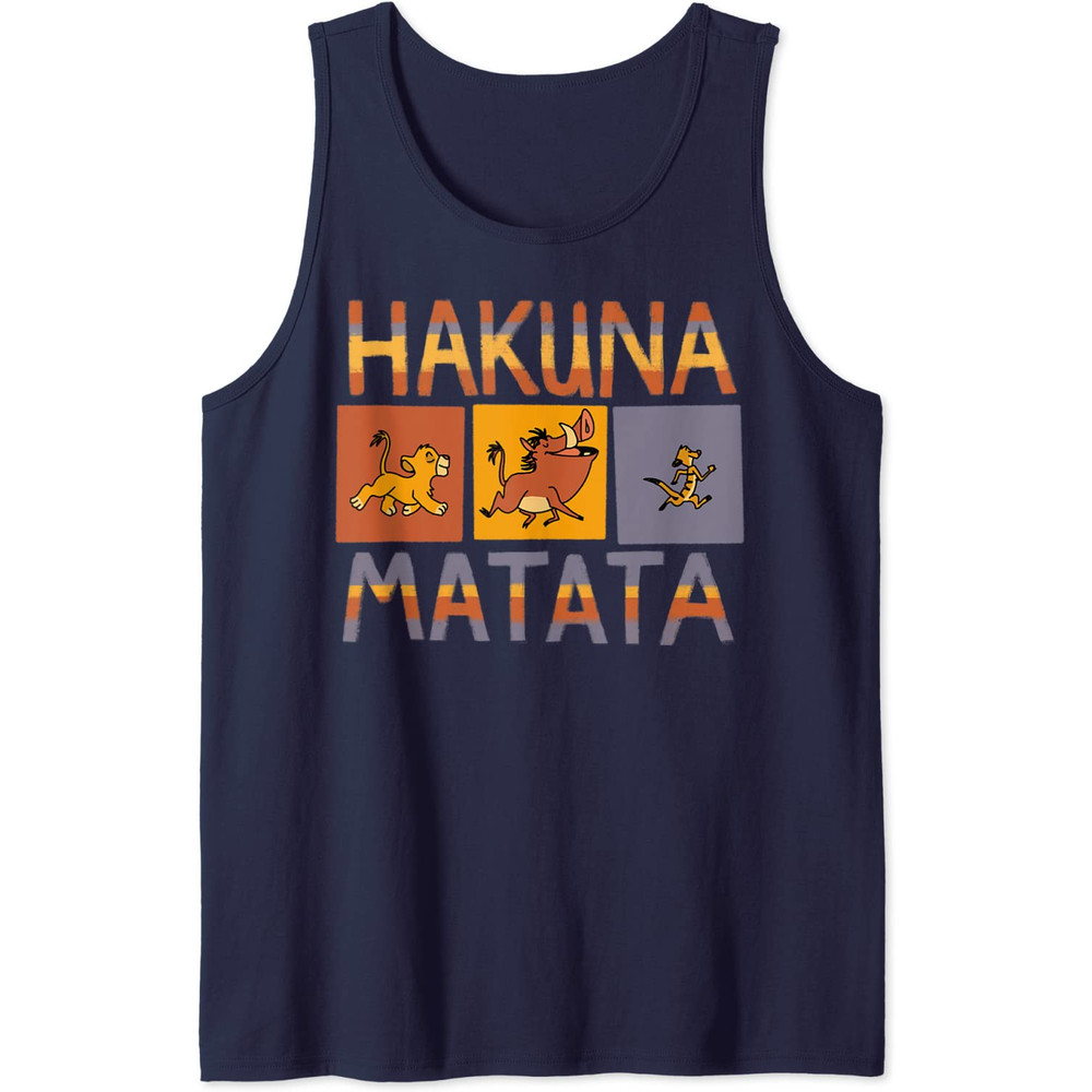 Disney The Lion King Hakuna Matata Solid Blocks Tank Top 5.jpg