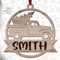 Monogram Tree Truck Ornament SVG Laser Cut Files Glowforge Ornament 2.png