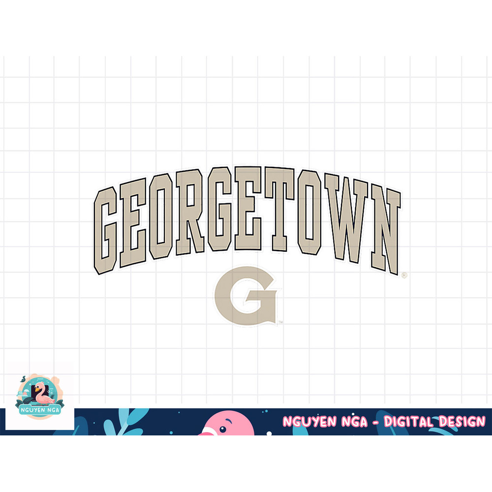 Georgetown Hoyas Arch Over Navy Officially Licensed png, sublimation.jpg
