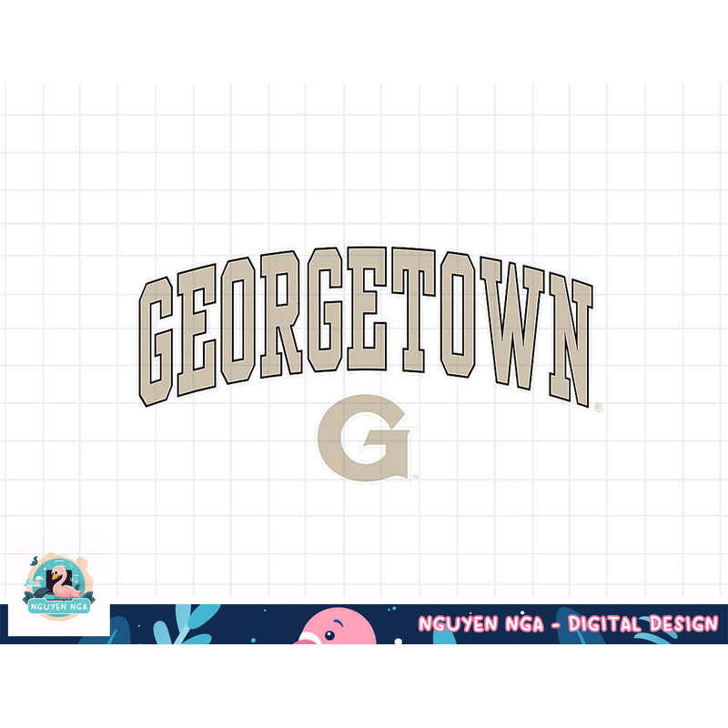 Georgetown Hoyas Arch Over Navy Officially Licensed png, sublimation.jpg