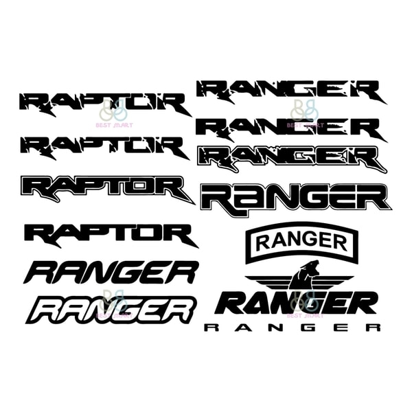 Ranger & Raptor Logo Svg, Truck Brand Svg, Car Logo Svg, Ran | Inspire ...
