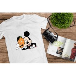 mickey mouse mask shirt, disney pumpkin, disney halloween shirt, treat or trick, halloween, disney castle, disney world