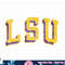 LSU Tigers Retro Arch Black png, sublimation.jpg
