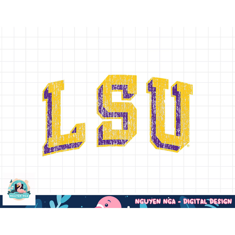 LSU Tigers Retro Arch Black png, sublimation.jpg