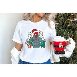 spiderman christmas shirt, avengers christmas hoodie, spiderman pointing shirt, peter parker shirt