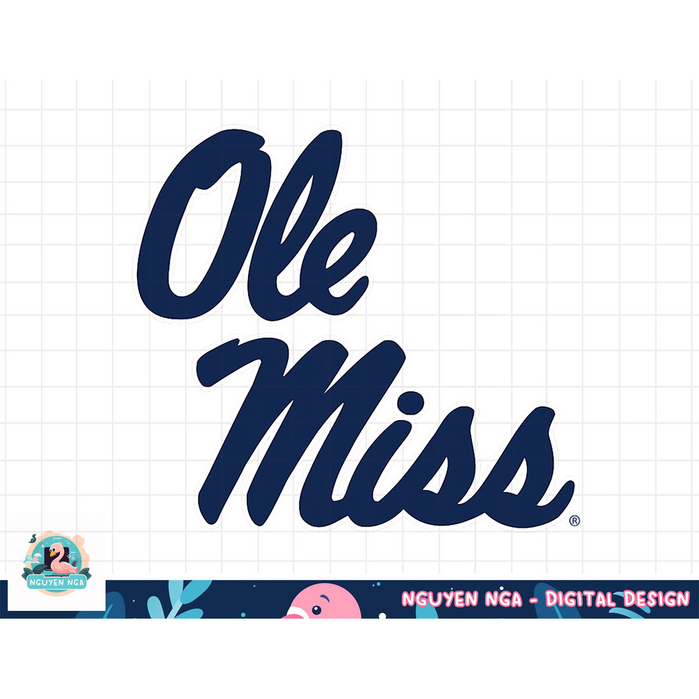 Mississippi Ole Miss Rebels Icon Red Officially Licensed  png, sublimation.jpg