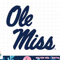 mississippi ole miss rebels icon red officially licensed  png, sublimation