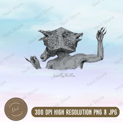 hunt: showdown beastface trait png, png high quality, png, digital download