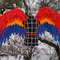 anime cosplay wings scarlet macaw wings bluebird wings parrot wings movable wings articulated w