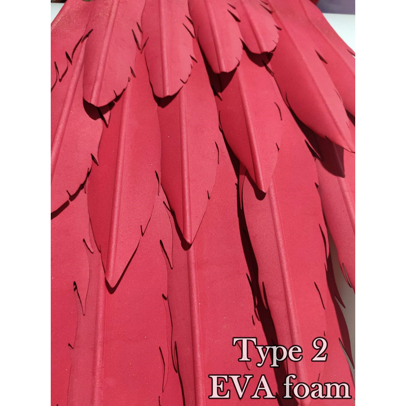 anime cosplay wings scarlet macaw wings bluebird wings parrot wings movable wings articulated w