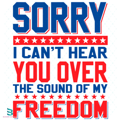 the sound of my freedom svg, 4th of july svg, freedom svg, star svg