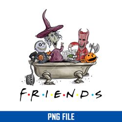 horror friend png, lock, shock and barrel png, nightmare before png, halloween png digital file